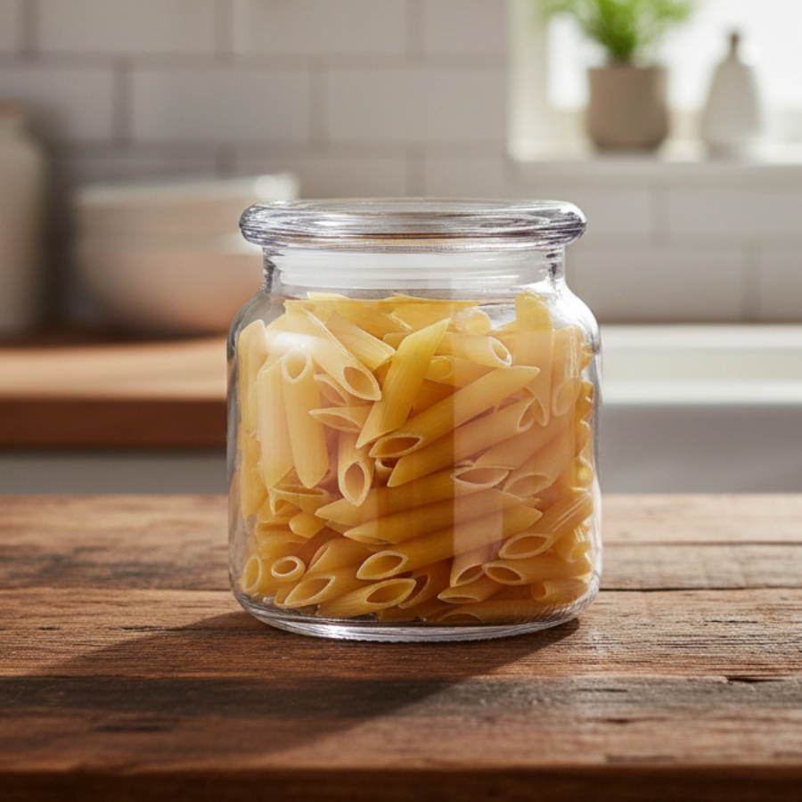 Pote Vidro Hermético Tampa Recipiente Porta Mantimentos Temperos Sementes Castanhas 780ml Ruvolo em Oferta na Shopee