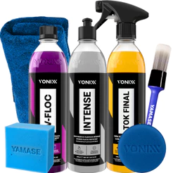 Kit Shampoo V-Floc Cera Tok Final Intense Pano Aplicador Pincel Detalhamento
