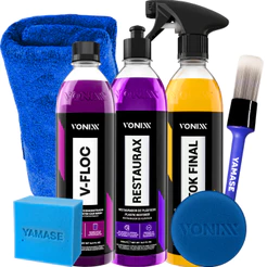 Kit Shampoo Vonixx V-Floc Cera Tok Final Restaurax Pano Aplicador Pincel