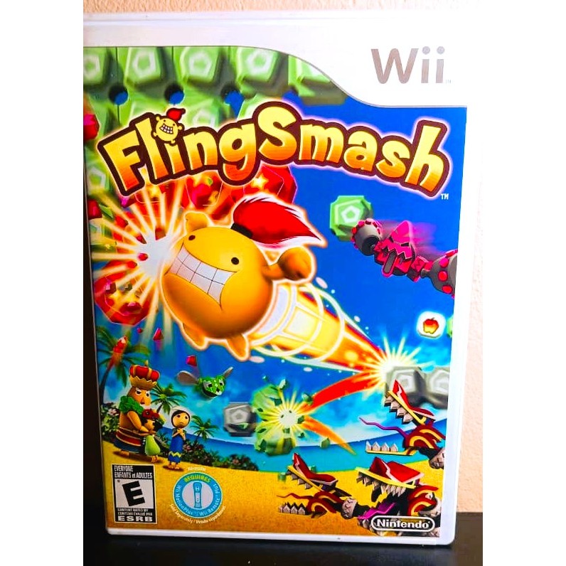 Jogo Flingsmash Nintendo Wii Original Mídia Física