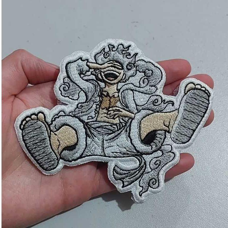Luffy yonko patch bordado