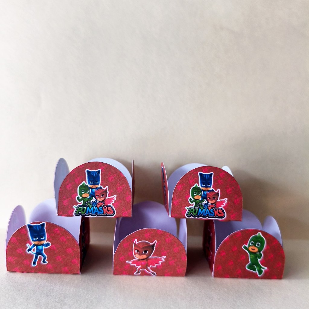 forminha para doces PJ MASKS MENINA/ doces finos / decorar mesa/ festa infantil/festa menina