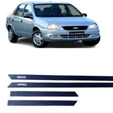 FRISO LATERAL CORSA CLASSIC 2010 A 2016 COM NOME  GRAVADO