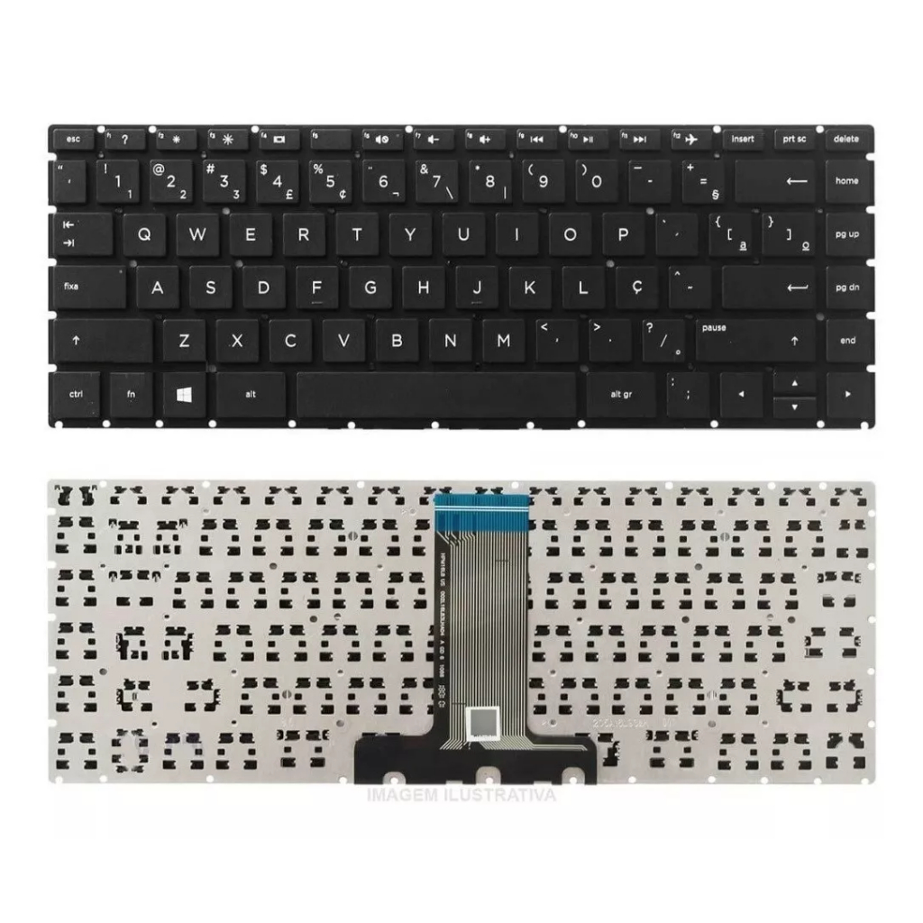 Teclado Notebook Para Hp Pavilion 14-ab166 X360 14-bsxx ABNT