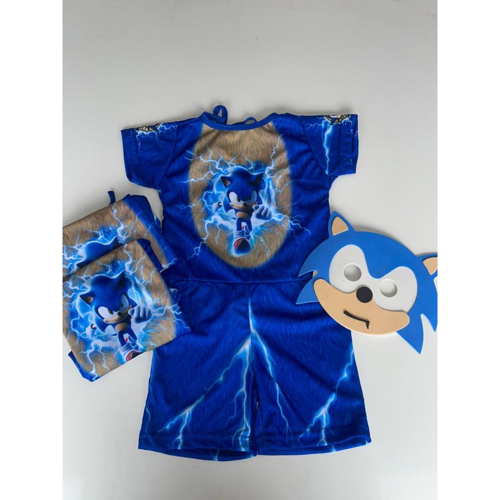 fantasia infantil sonic 💙🌀⚡️ fantasia infantil sonic 💙🌀⚡️