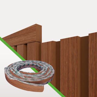 Perfil de Acabamento Painel Ripado | Linha Madeto | Envio FULL em Oferta na Shopee