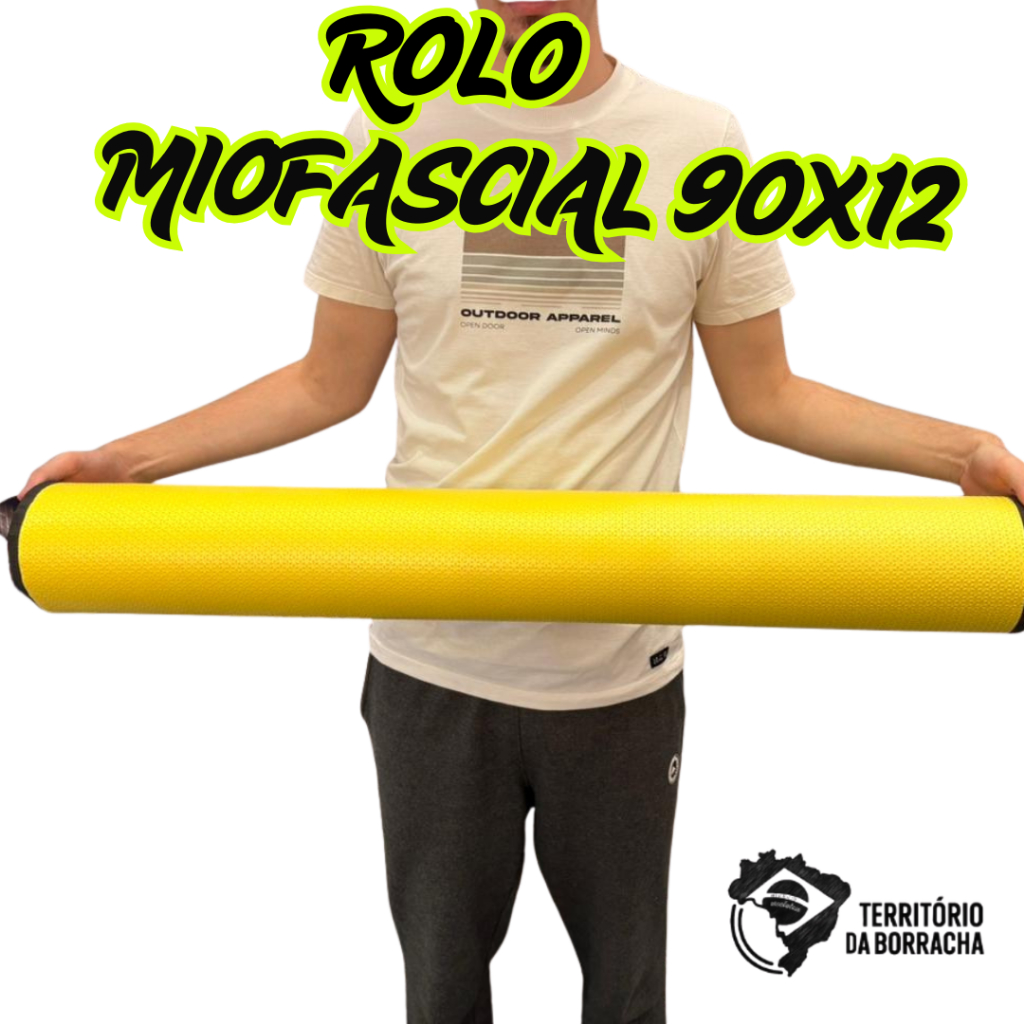 Imagem ROLO DE LIBERAÇÃO MIOFASCIAL 90X12 EVA YOGA PILATES