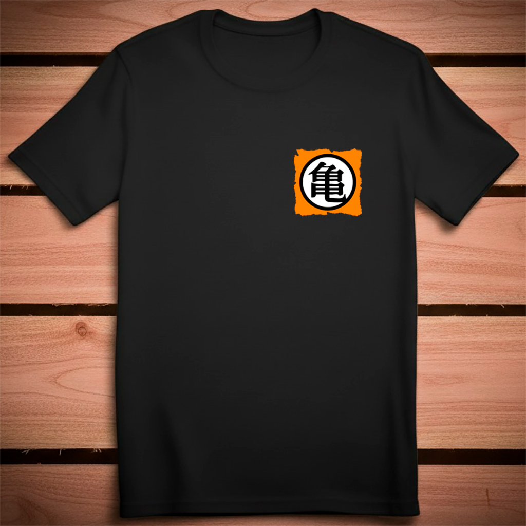 Camiseta Goku 100% Algodão, Camiseta Anime,camisa Mangá Goku, Dragon Ball, goku kanji kame UNISEX