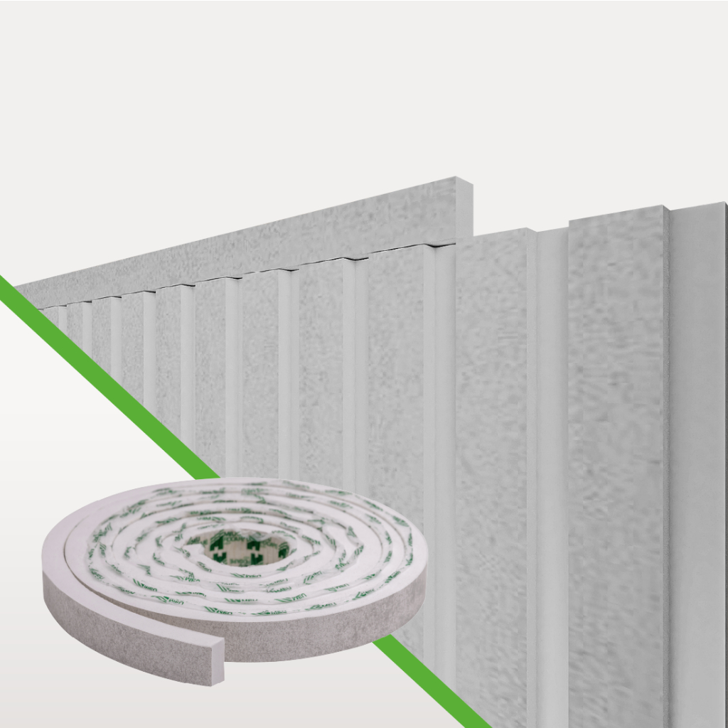 Perfil de Acabamento Painel Ripado Laminado de EVA | Cor White | Linha Urban em Oferta na Shopee