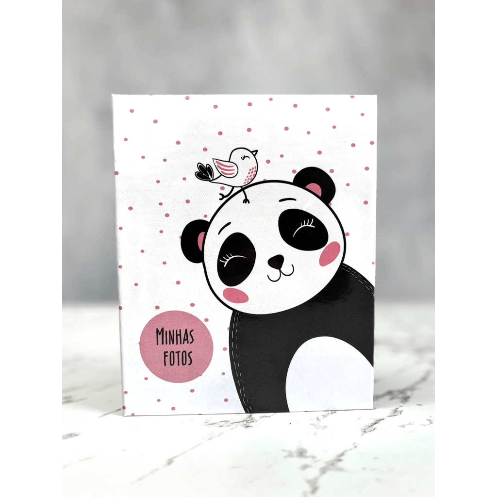 Álbum para 300 Fotos 10x15cm - Premium - Folha Tripla - Tradicional - Capa Dura - Infantil