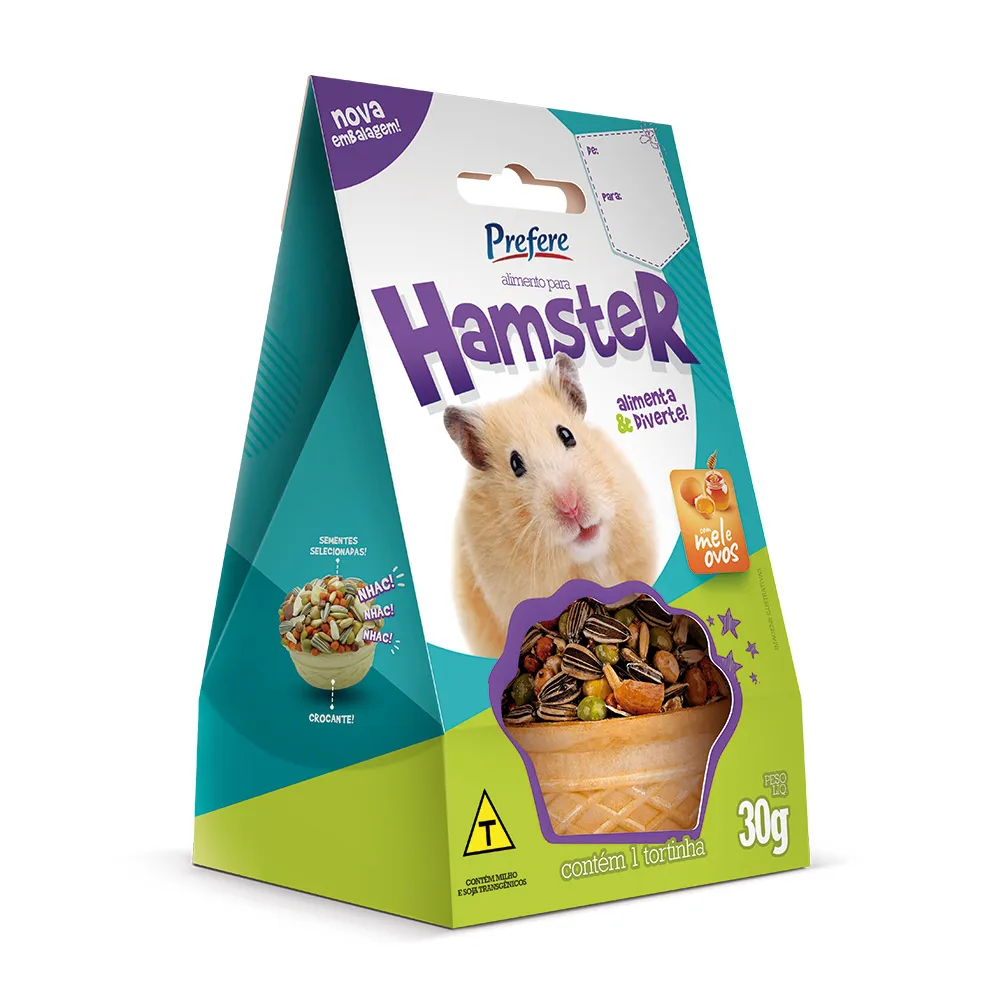 Tortinha Para Hamster 30g Sementes Prefere