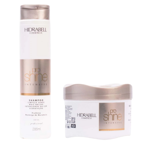 Kit Pro Shine Intensive Limpeza Suave E Mais Brilho Hidrabel