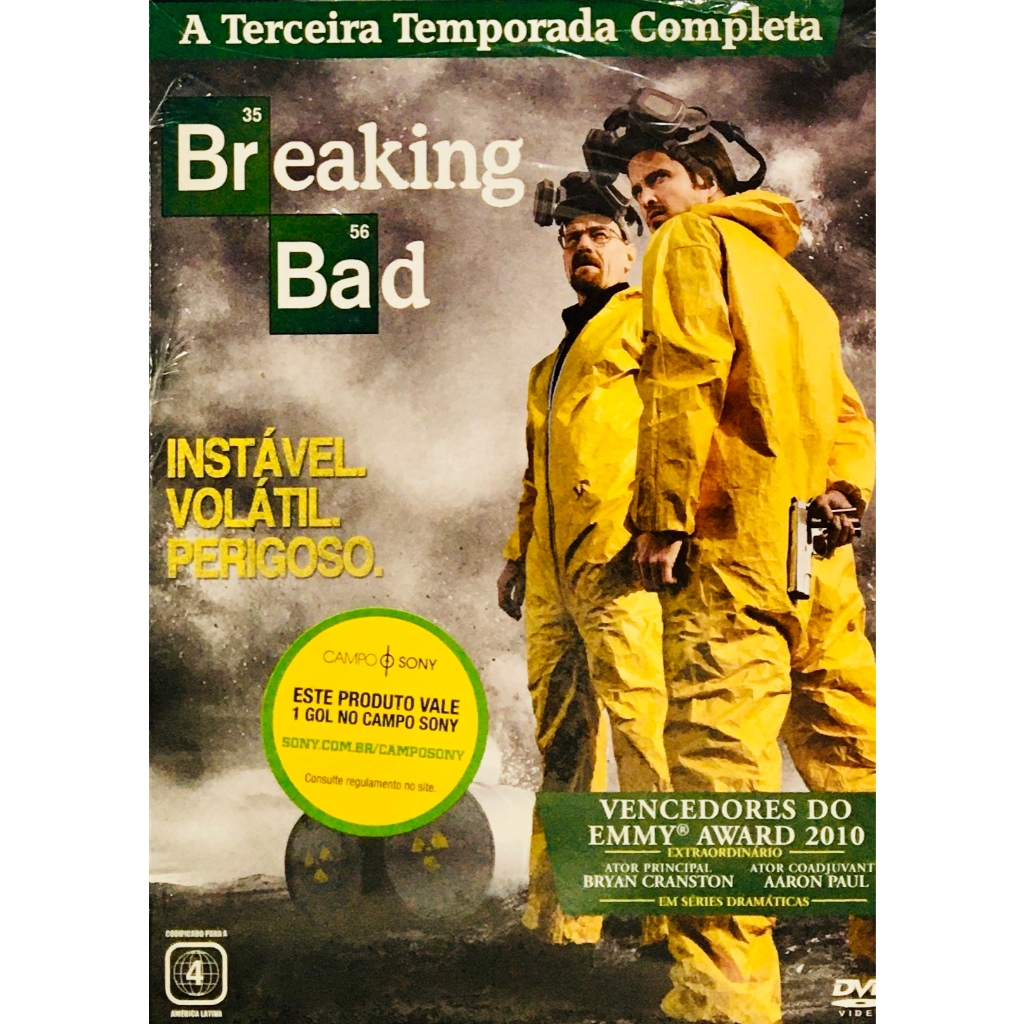 Breaking Bad - Temporada 3 (4 dvd´s)