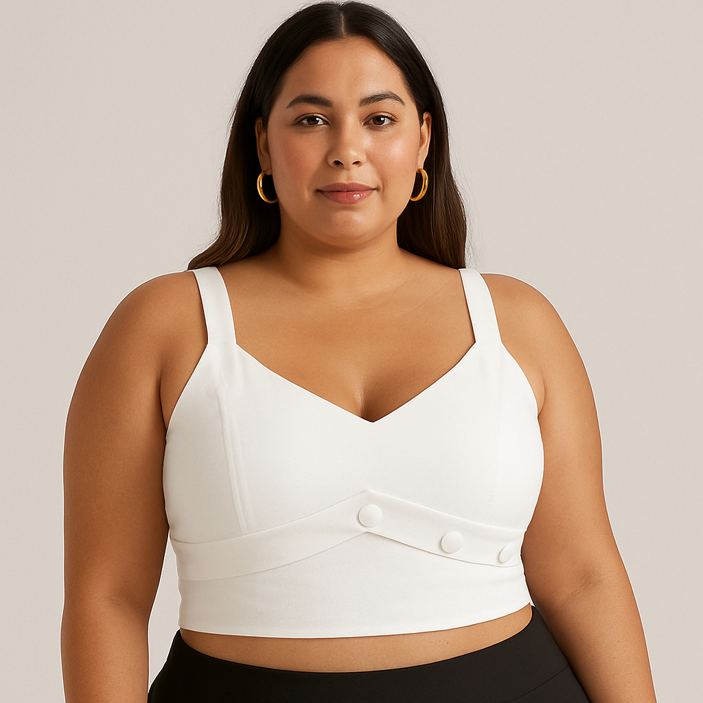 Cropped Decote Coração: Onde Comprar | BuscaProdutos