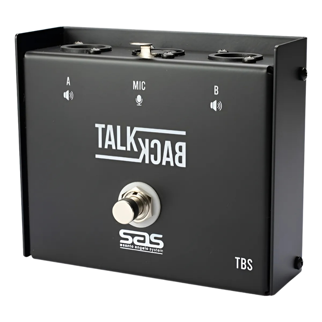 Pedal Talkback Tbs Sem Trava P/ Comunicação Da Banda In-ear Cor Preto em Oferta na Shopee