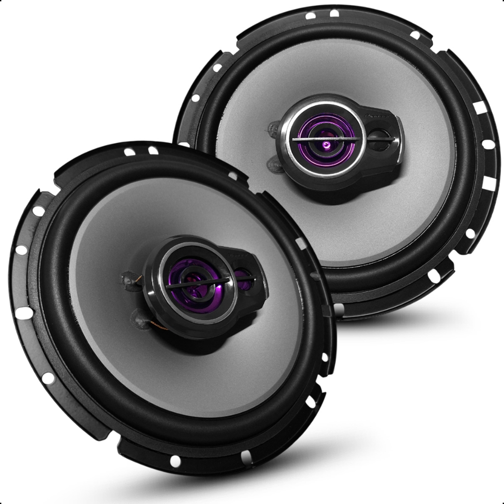 Som Pra Carro Automotivo Par de Alto falante Pioneer 6 Polegadas 100W Para Portas Tampão Caixa