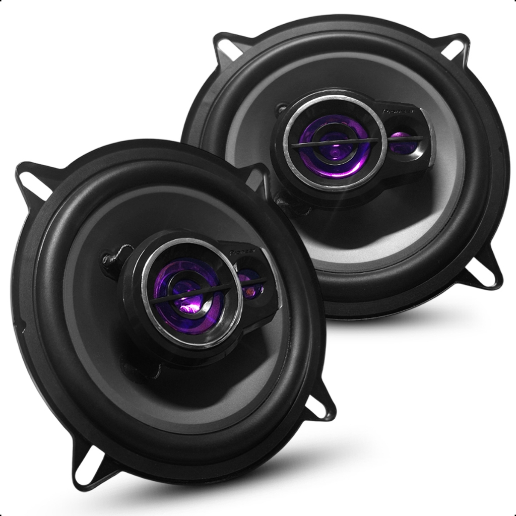 Som Pra Carro Automotivo Par de Alto falante Pioneer 5 Polegadas 100W Para Portas Tampão Caixa