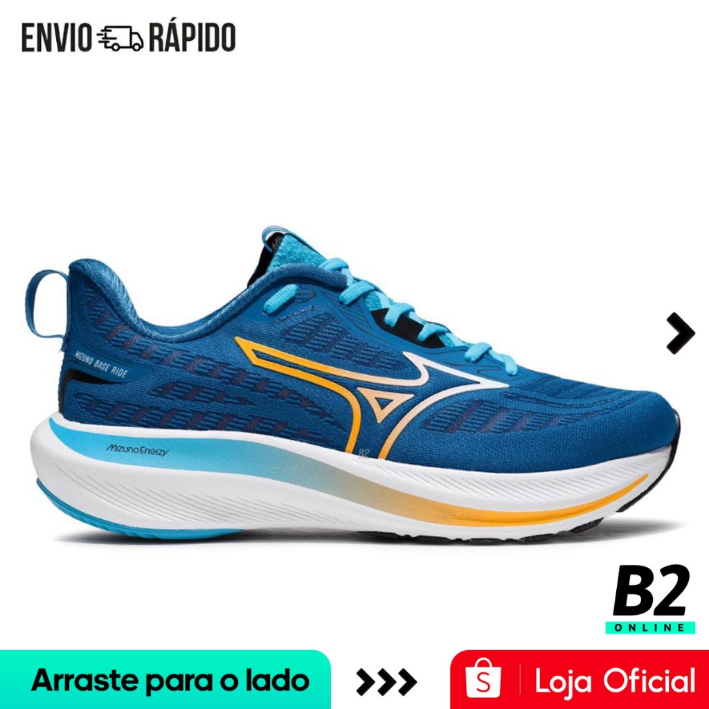 Tênis Mizuno Base Ride Masculino Original Com Nota Fiscal e Garantia