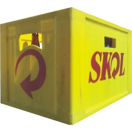 Caixa Skol Engradado Cerveja 600ml P/24 Garrafas