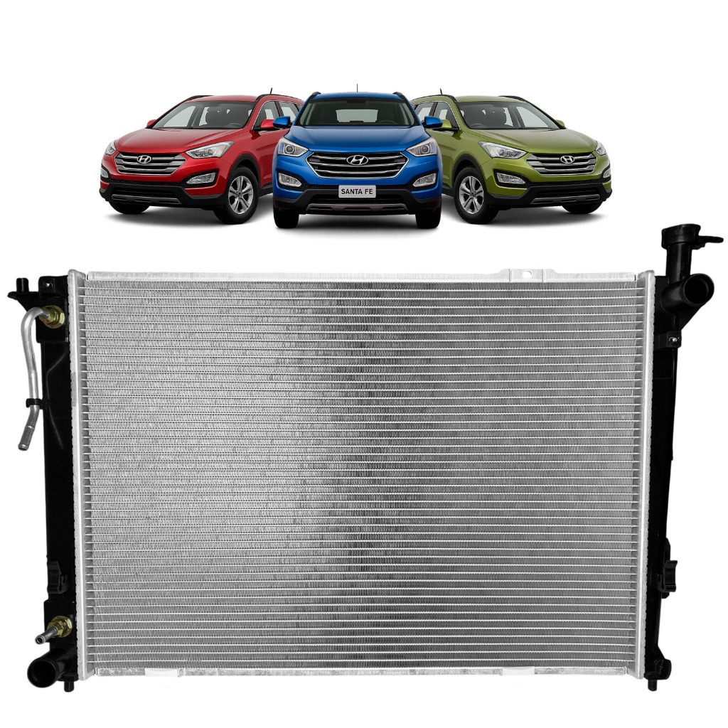 Radiador Hyundai Santa Fé 3.5 V6 Gasolina Ano 2011 2012 2013