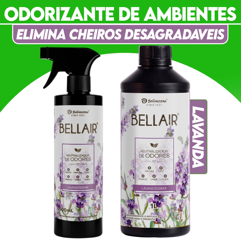 Spray de Lavanda Para Ambientes e Tecidos Completo Para Ambientes com Mau Cheiro de Tabaco e Fritura