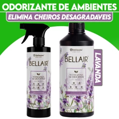 Spray de Lavanda Para Ambientes e Tecidos Completo Para Ambientes com Mau Cheiro de Tabaco e Fritura