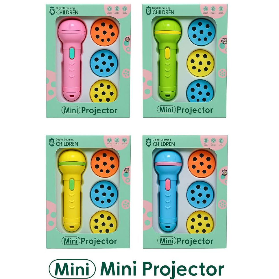 Projetor Infantil de Animais para Crianças Lanterna 24 Animais Diferentes em Oferta na Shopee