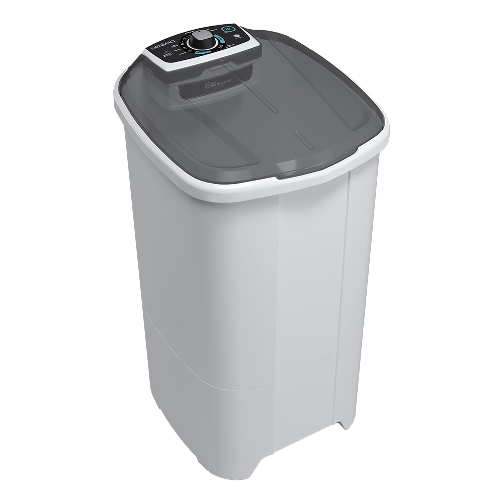 Imagem Tanquinho/Máquina de Lavar Roupas Semi-automática 10kg Newmaq, Branca