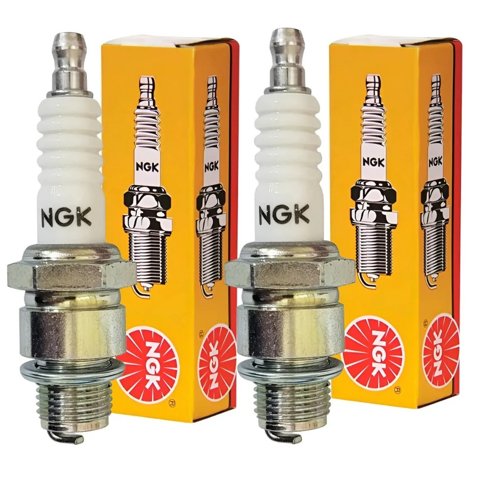 KIT 2 VELA NGK B7HS-10 MOTOR POPA MERCURY SUPER YAMAHA 5 8 15 25HP