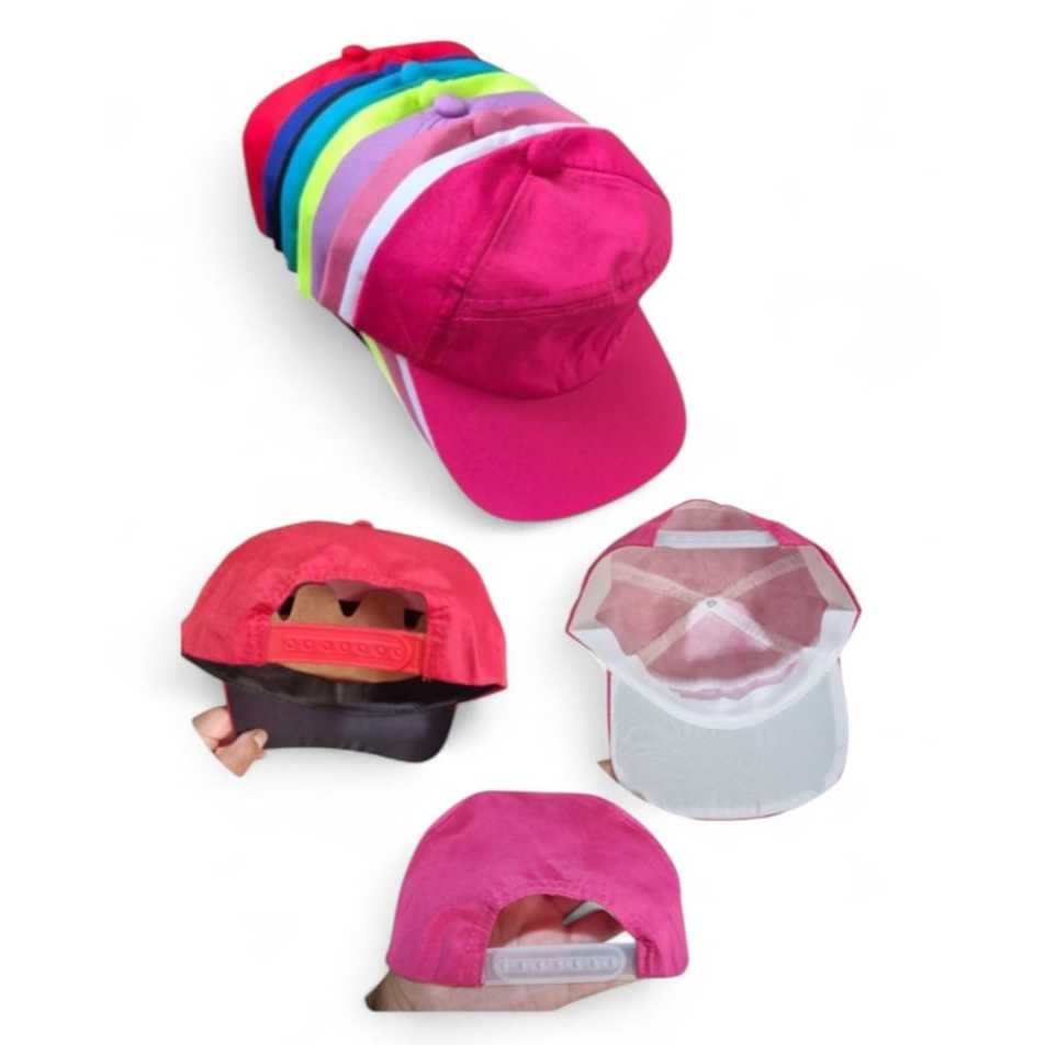 Boné Infantil Tactel Bebe Menino Menina pra Criança de 2 ate 6 anos Cores Lindos em Oferta na Shopee