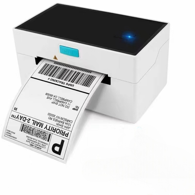 Impressora Térmica De Etiquetas Adesivas USB/Bluetooth/WIFI Rápida Impressão em Oferta na Shopee