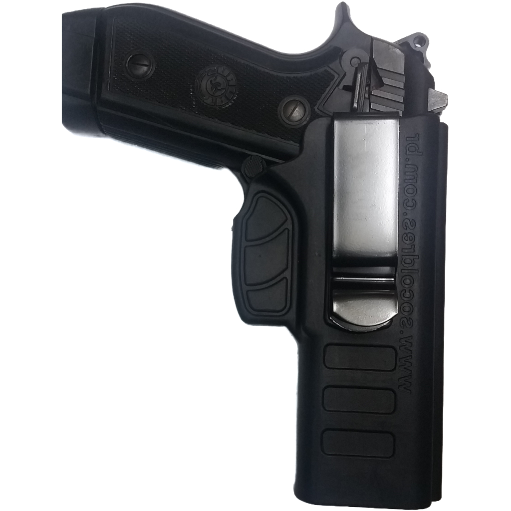 Coldre Polímero Interno Velado Pistola Taurus PT 58 HC Plus - PT940 - PT 938 - PT 640 - PT 638