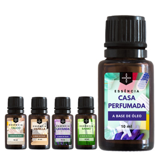 Kit Essências 7 Unidades a Base de Óleo Para Aromatizador, Para Difusor Elétrico e Cosméticos 10 ml em Oferta na Shopee