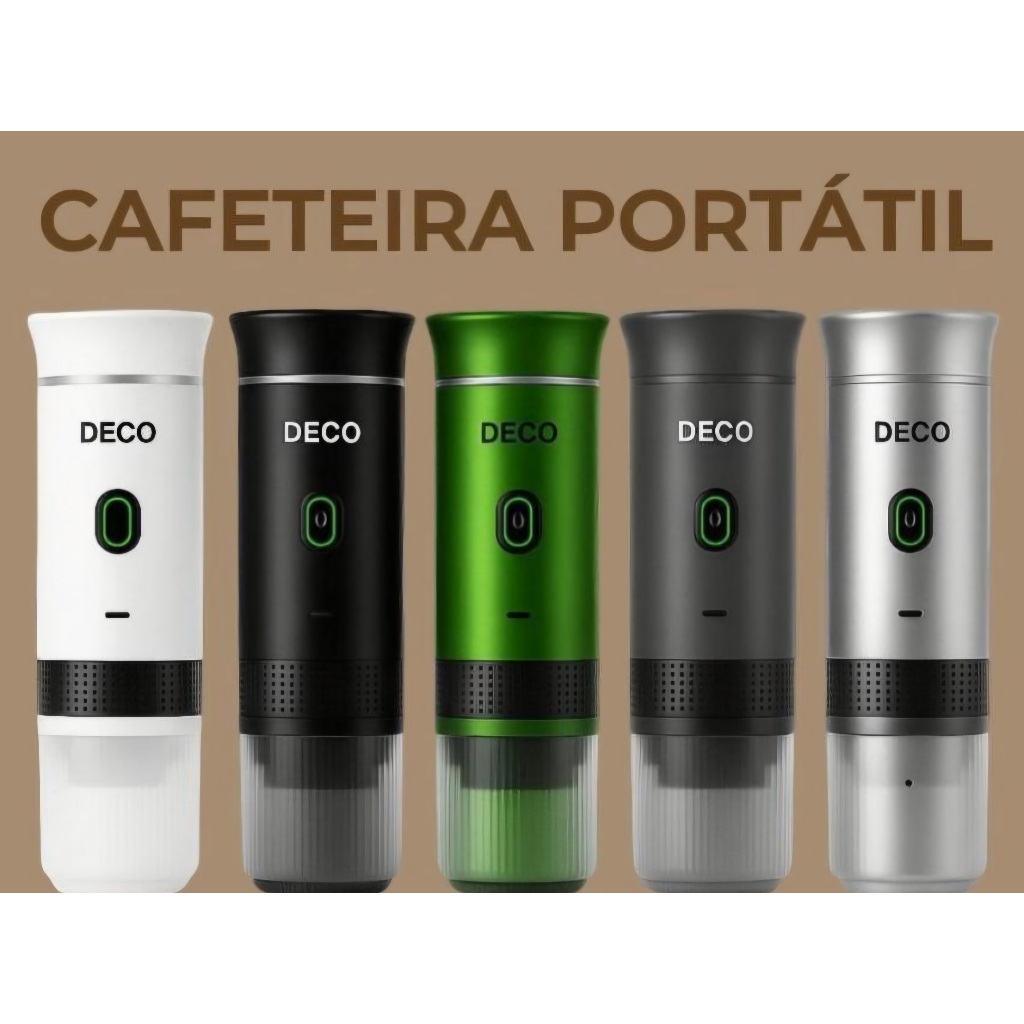 3 Em 1 Mini Máquina De Café Expresso Elétrica Portátil Sem Fio Para Carro E Casa Acampamento Viagem Cápsula Cafeteira