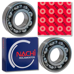 Par Rolamento Virabrequim Cbx Xr 200 Nachi 6207 E 28bcs18