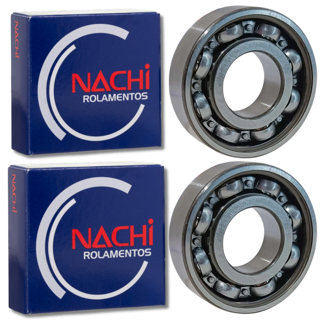 Par Rolamento Virabrequim Pop 110 Biz 110 Nachi