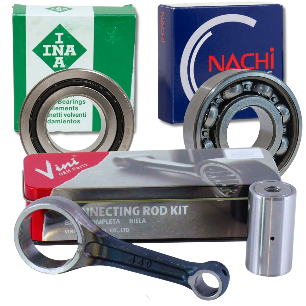 Kit Rolamentos Virabrequim Titan 150 + Biela Titan 150 Vini