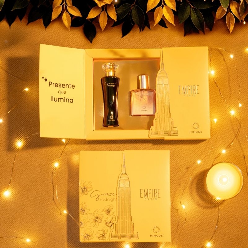 Presente de Natal Kit Miniaturas Hinode Empire Woman + Grace Midnight