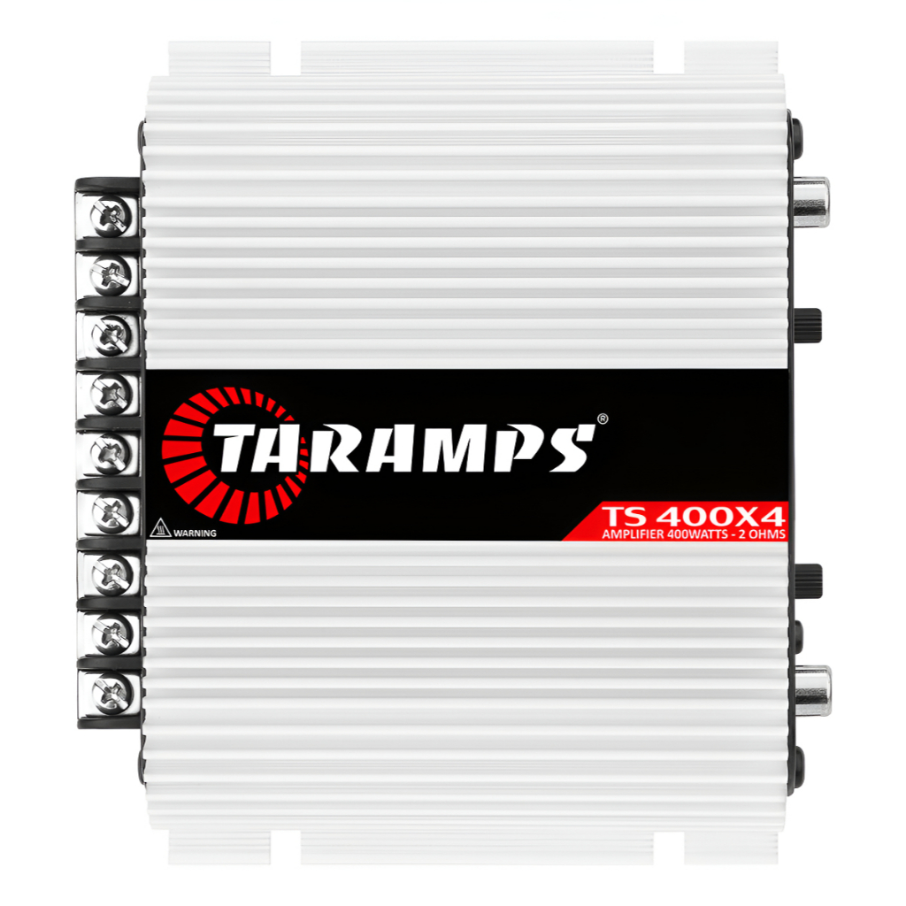 Modulo Taramps Ts400x4 Potencia de 400watts 2 Ohms Amplificador 400rms T400 4 Canais Som Automotivo 2 Ohms Rca Ts 400x4
