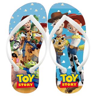 Chinelo Personalizado Toy Story Woody e Jessie