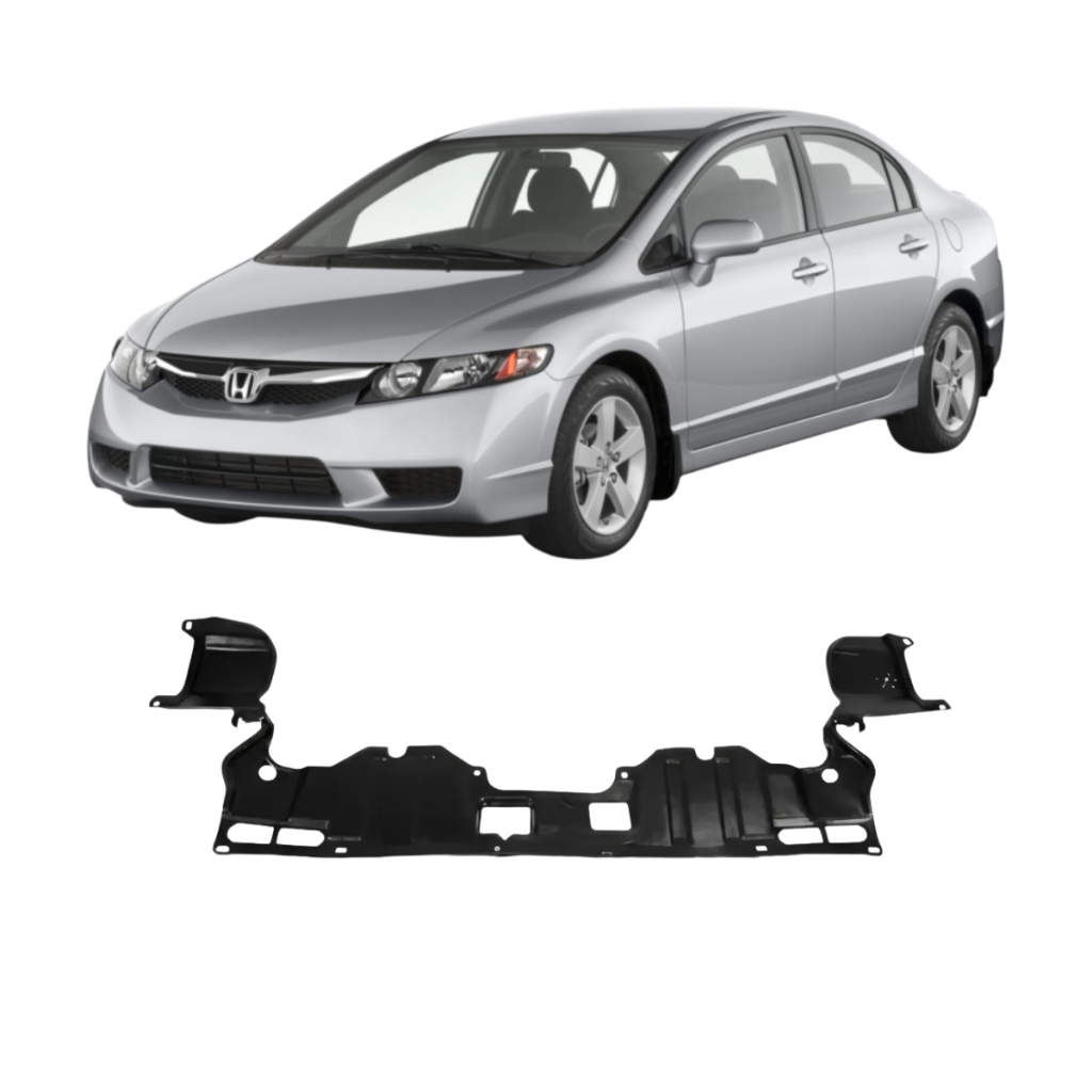 Protetor Inferior New Civic 2007 08 2009 2010 2011 Defletor em Oferta na Shopee