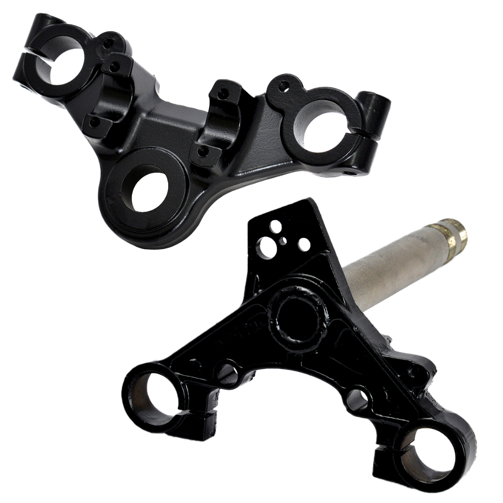 Par Mesa Superior e Inferior Titan 125 2000 a 2004 e Fan 125 2005 a 2008 Fabreck em Oferta na Shopee