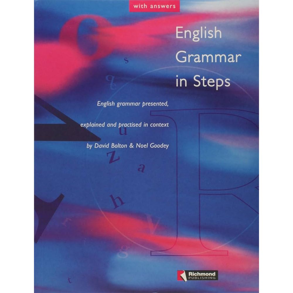 Livro - English Grammar In Steps With Answers de David Bolton- Liv
