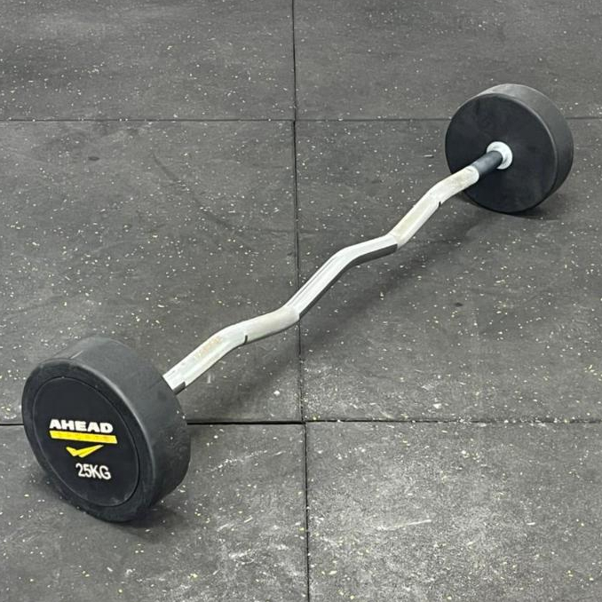 Barra W montada 25kg Ahead Sports Showroom