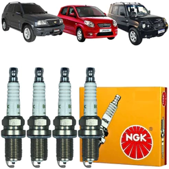 Jogo Vela Ignição Ngk Mitsubishi L200 Pajero Tr4 Suzuki Sx4
