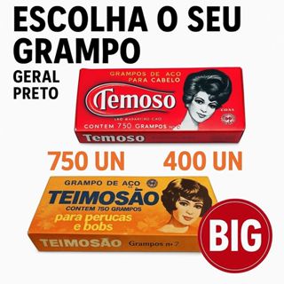 Grampos teimoso tipo exportação grande n5 ou  n7 Escolha o seu em Oferta na Shopee