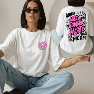 Blusa Oversized Street Estampa Evangélica