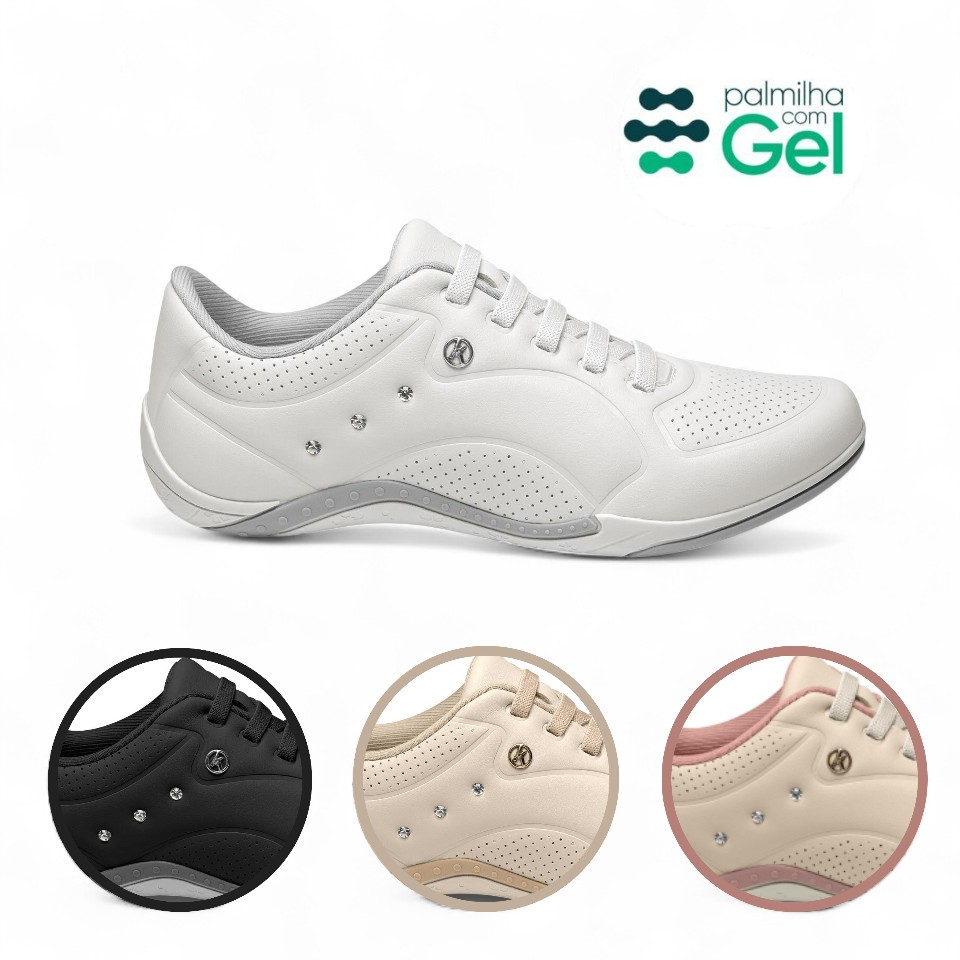 Tênis Kolosh Feminino Sapatenis Casual Elástico C1286A em Oferta na Shopee