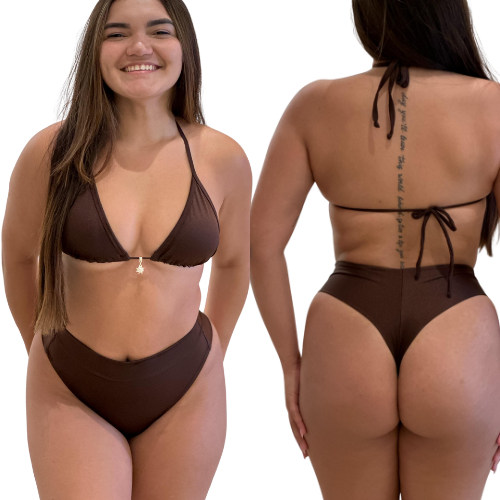 Biquíni Cintura Alta Cortininha - Comprar com Melhor Preço em Outros