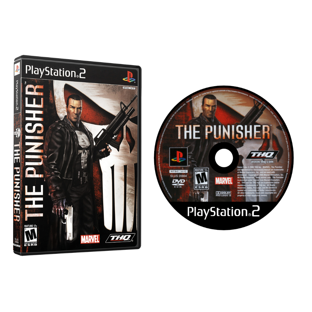 Jogo The Punisher para PS2 Playstation 2